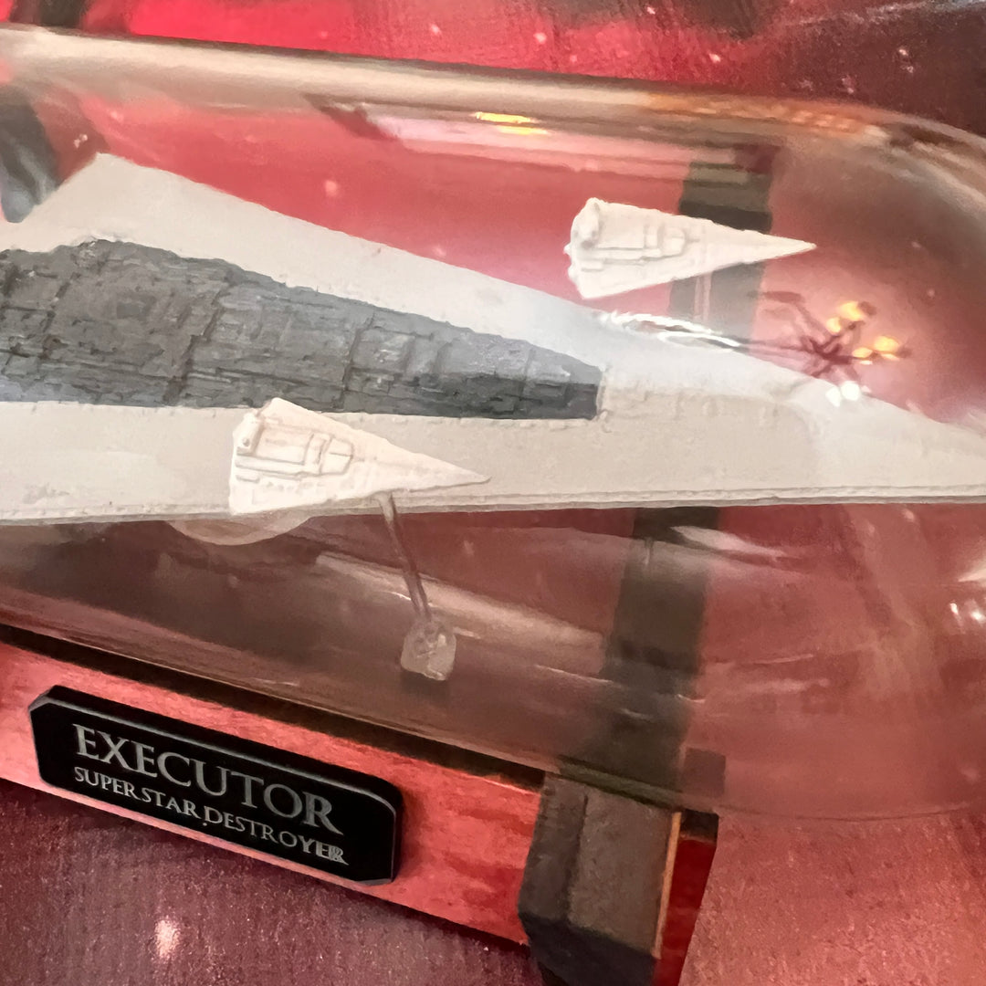 Star Wars Death Super Star Destroyer Executor in a Bottle