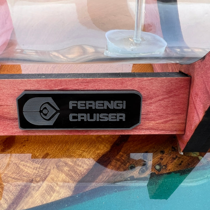 Star Trek Ferengi Cruiser in a Bottle