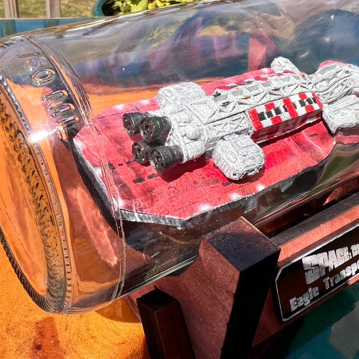 Space 1999 Eagle Transporter In a Bottle