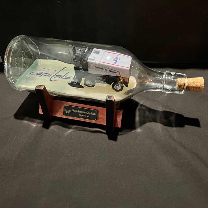 Washington Capitals Zamboni In a Bottle