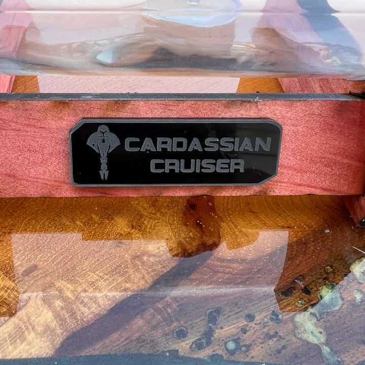 Star Trek Cardassian Cruiser in a Bottle