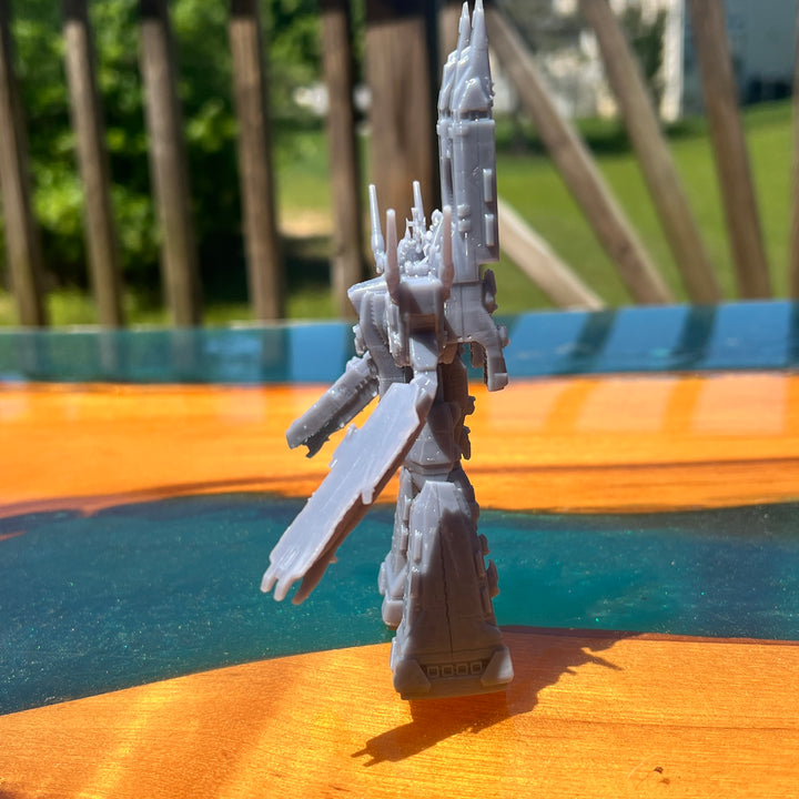 STF-1 Robot Mode Unpainted Resin Print from Vertex Nebula
