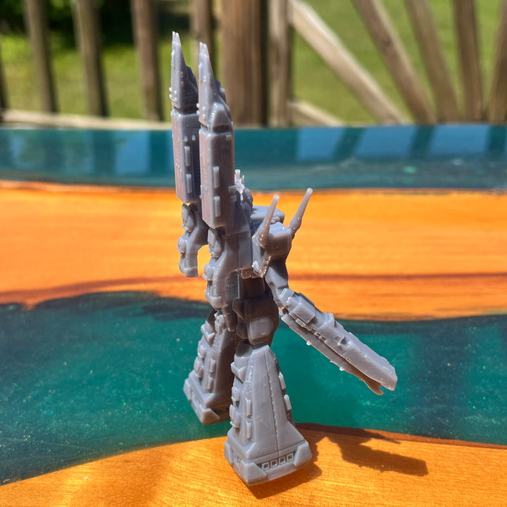 STF-1 Robot Mode Unpainted Resin Print from Vertex Nebula