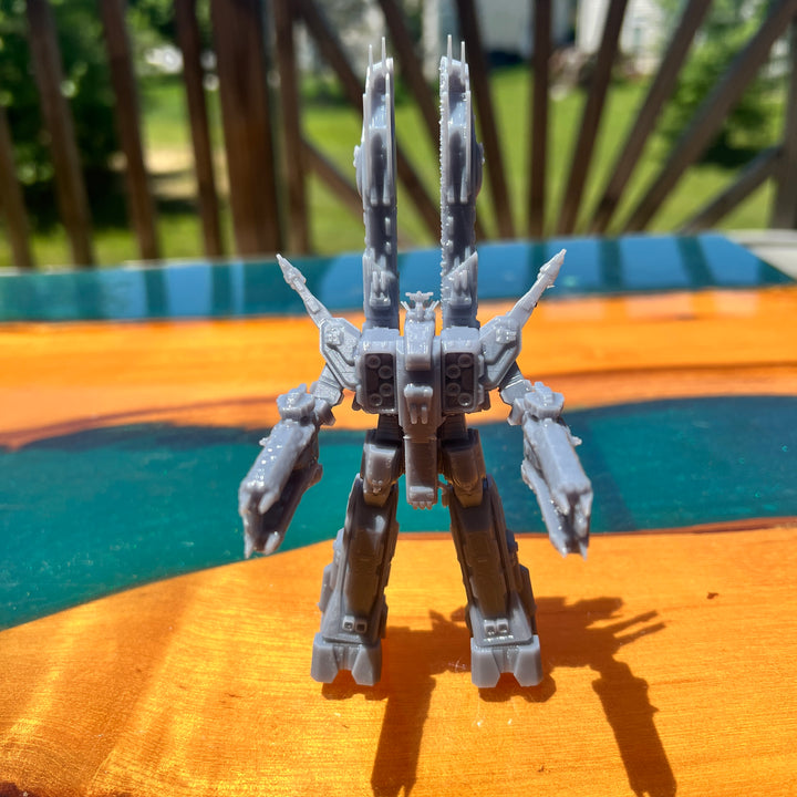 VDN-1 Robot Mode Unpainted Resin Print from Vertex Nebula