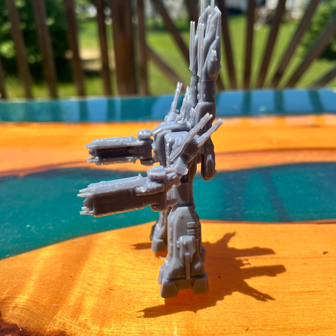 VDN-1 Robot Mode Unpainted Resin Print from Vertex Nebula