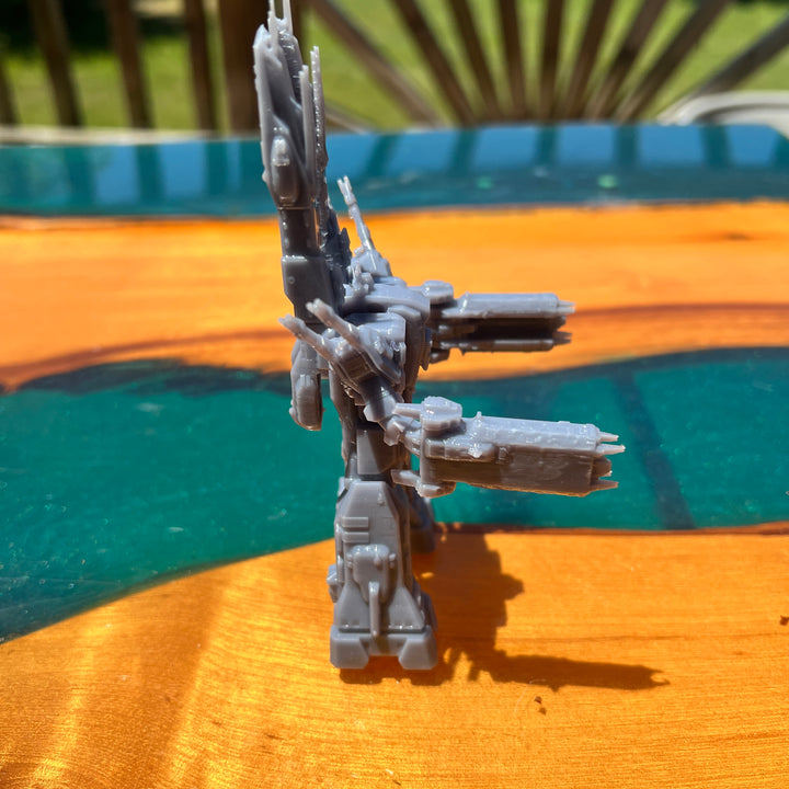 VDN-1 Robot Mode Unpainted Resin Print from Vertex Nebula
