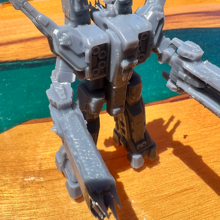 VDN-1 Robot Mode Unpainted Resin Print from Vertex Nebula