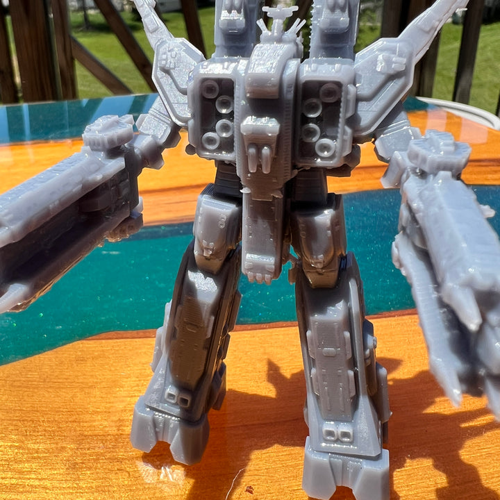 VDN-1 Robot Mode Unpainted Resin Print from Vertex Nebula