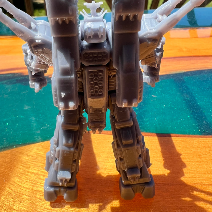 VDN-1 Robot Mode Unpainted Resin Print from Vertex Nebula