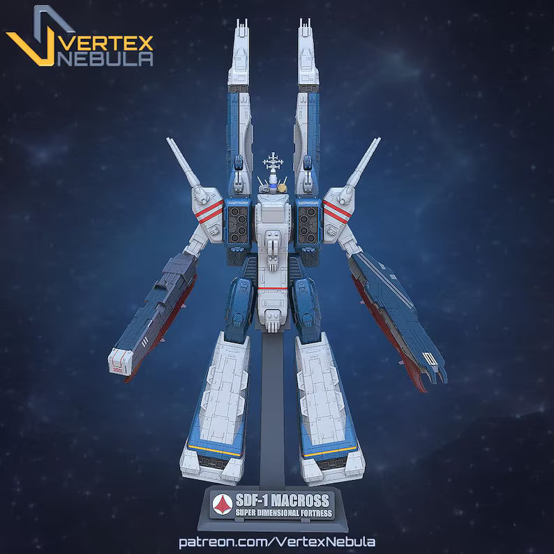 STF-1 Robot Mode Unpainted Resin Print from Vertex Nebula