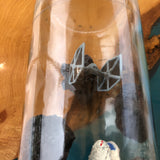 Star Wars Millennium Falcon Asteroid Chase in a Bottle