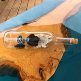 Star Wars Millennium Falcon Asteroid Chase in a Bottle