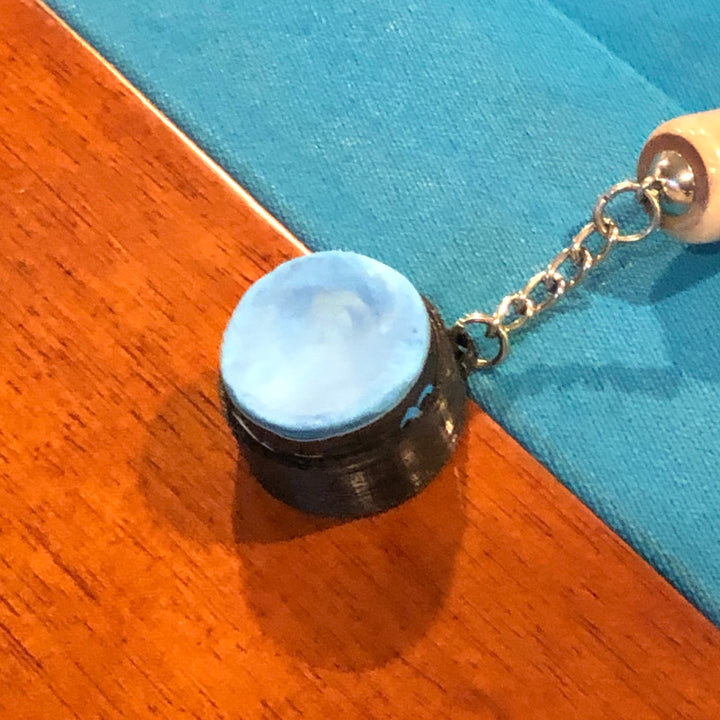 Resin Pool Chalk Pocket Holder  Purple and Gild  Epoxy with Square, Round or Octagon Holder (Copy)