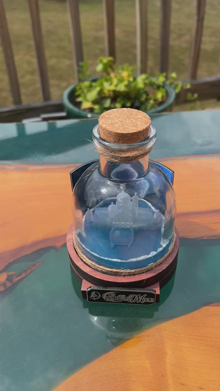 Sailor Moon Castle In a Bottle