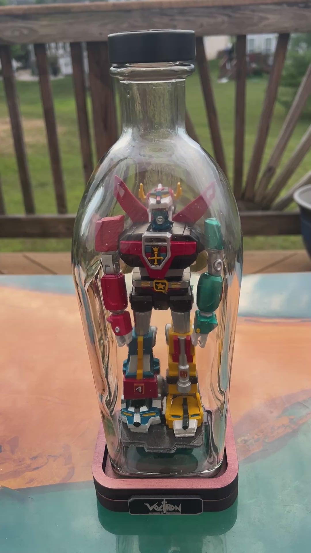Voltron Defender of the Universe in a Bottle