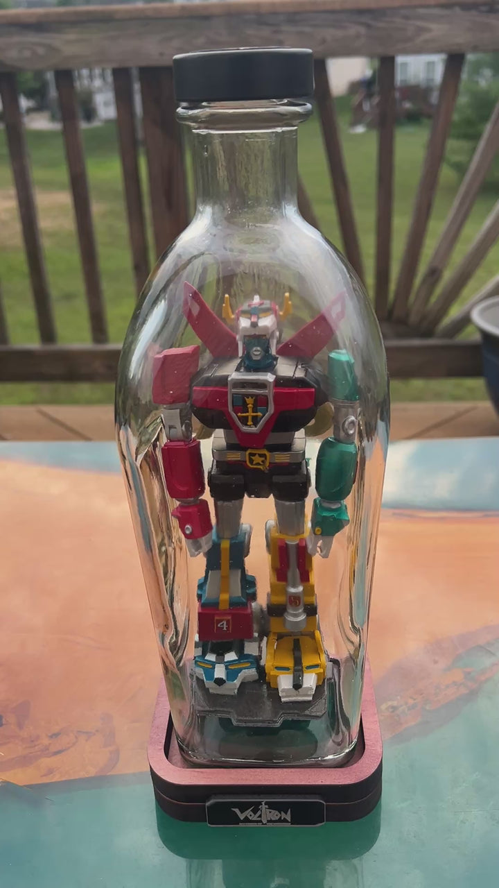 Voltron Defender of the Universe in a Bottle