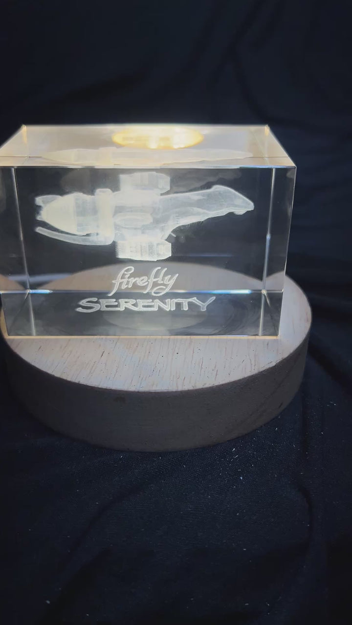 Firefly Serenity Lighted Cryo Starship