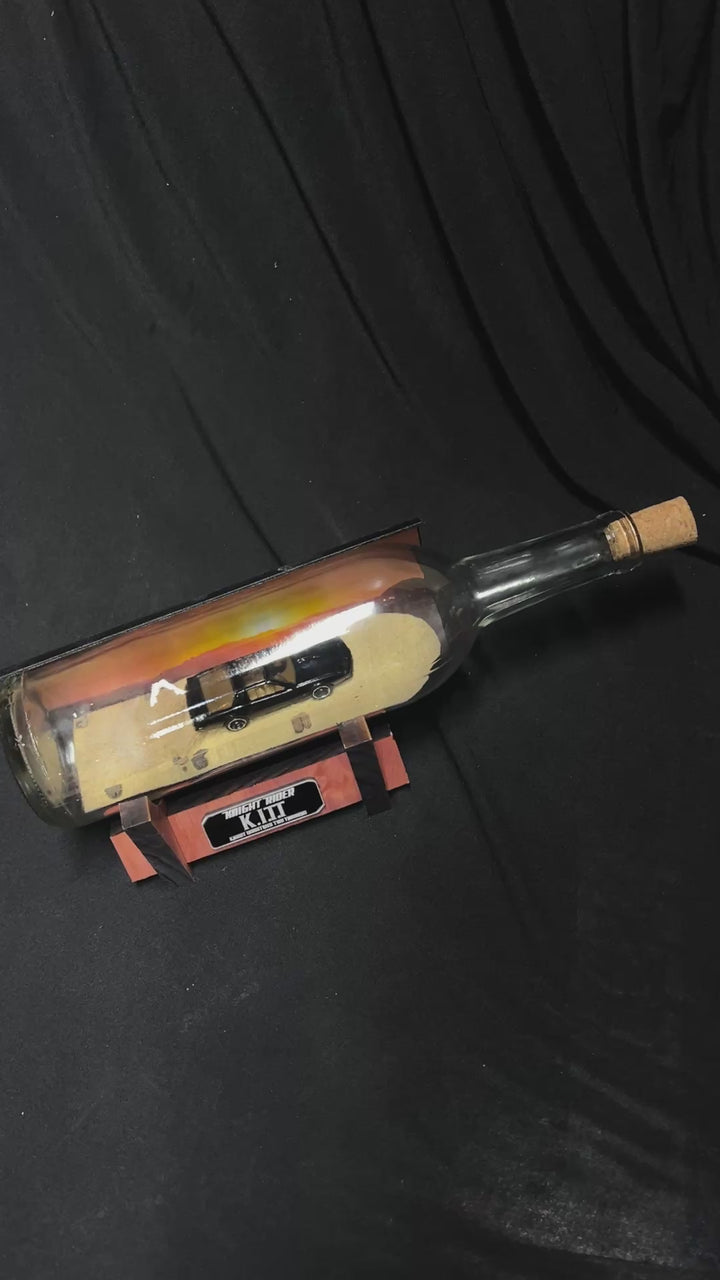 KITT, le justicier de la route, en bouteille