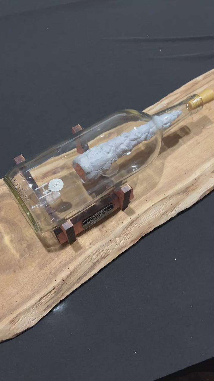 Star Trek the Doomsday Machine Starship a Bottle