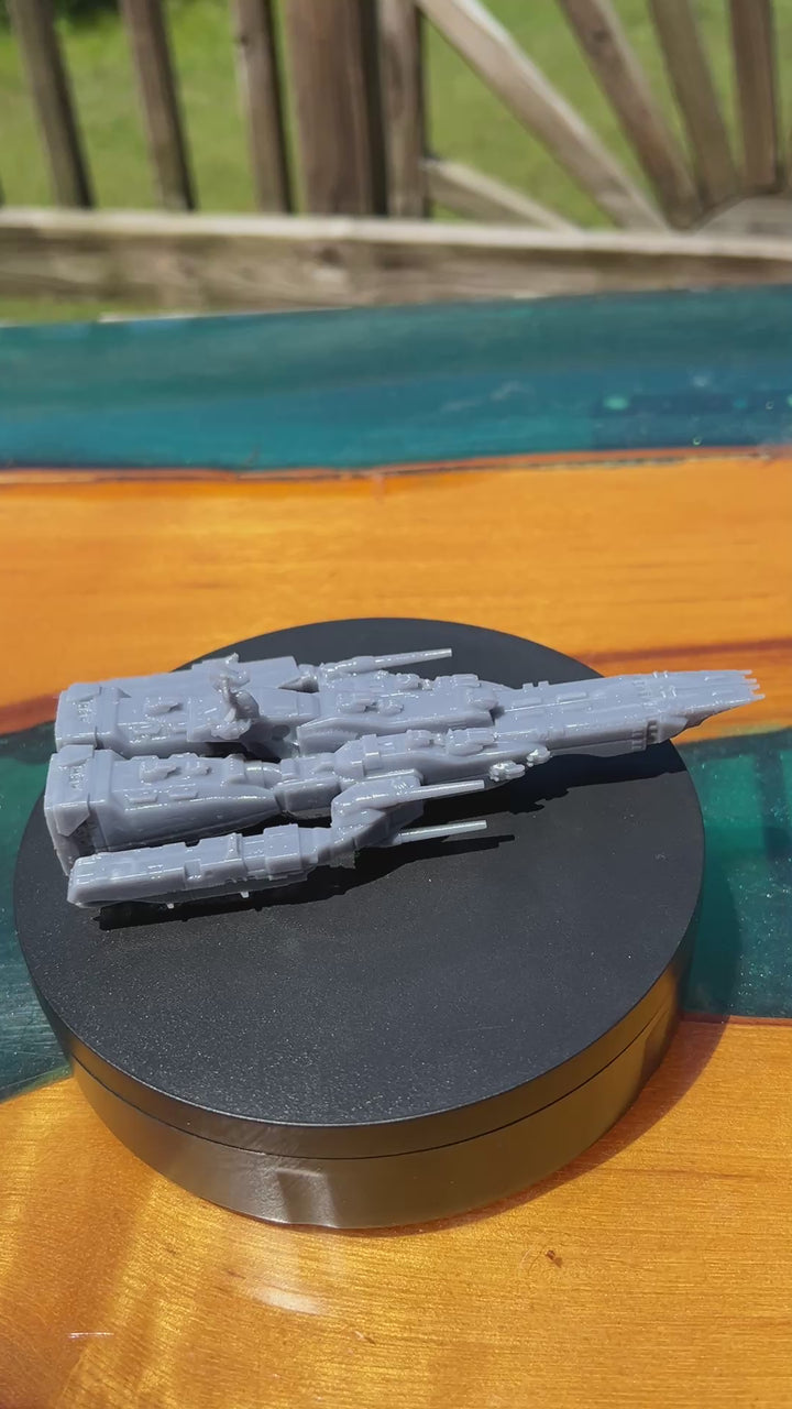 STF-1 Carrier Mode Unpainted Resin Print from Vertex Nebula