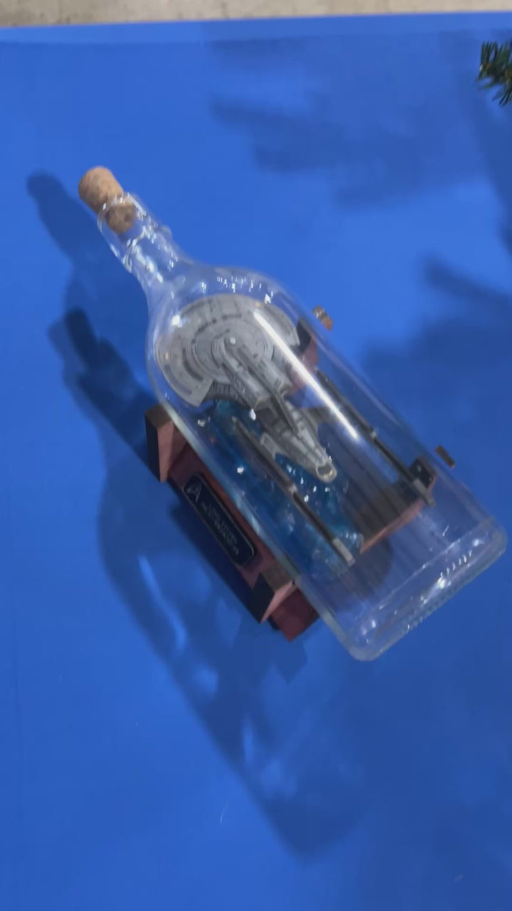 Star Trek USS Titan NCC-80102 Starship in a Bottle