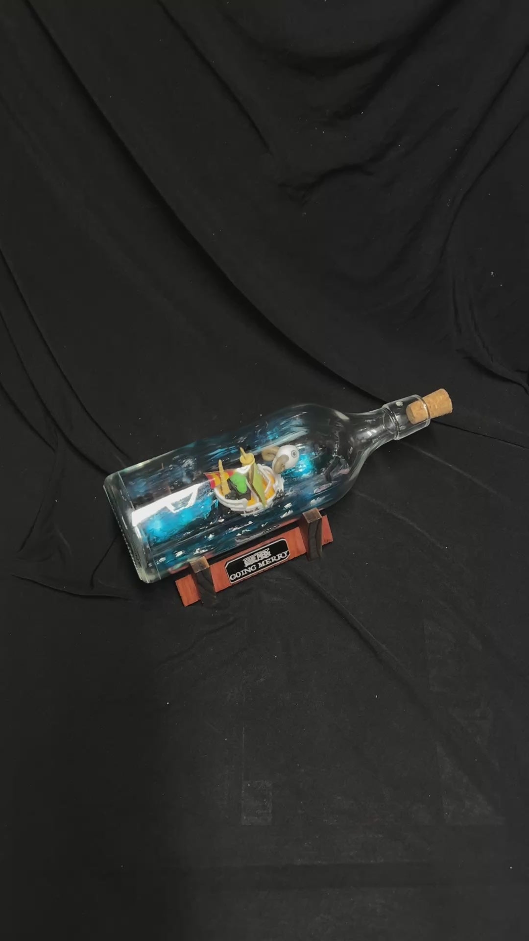 One Piece Going Merry Vaisseau en bouteille