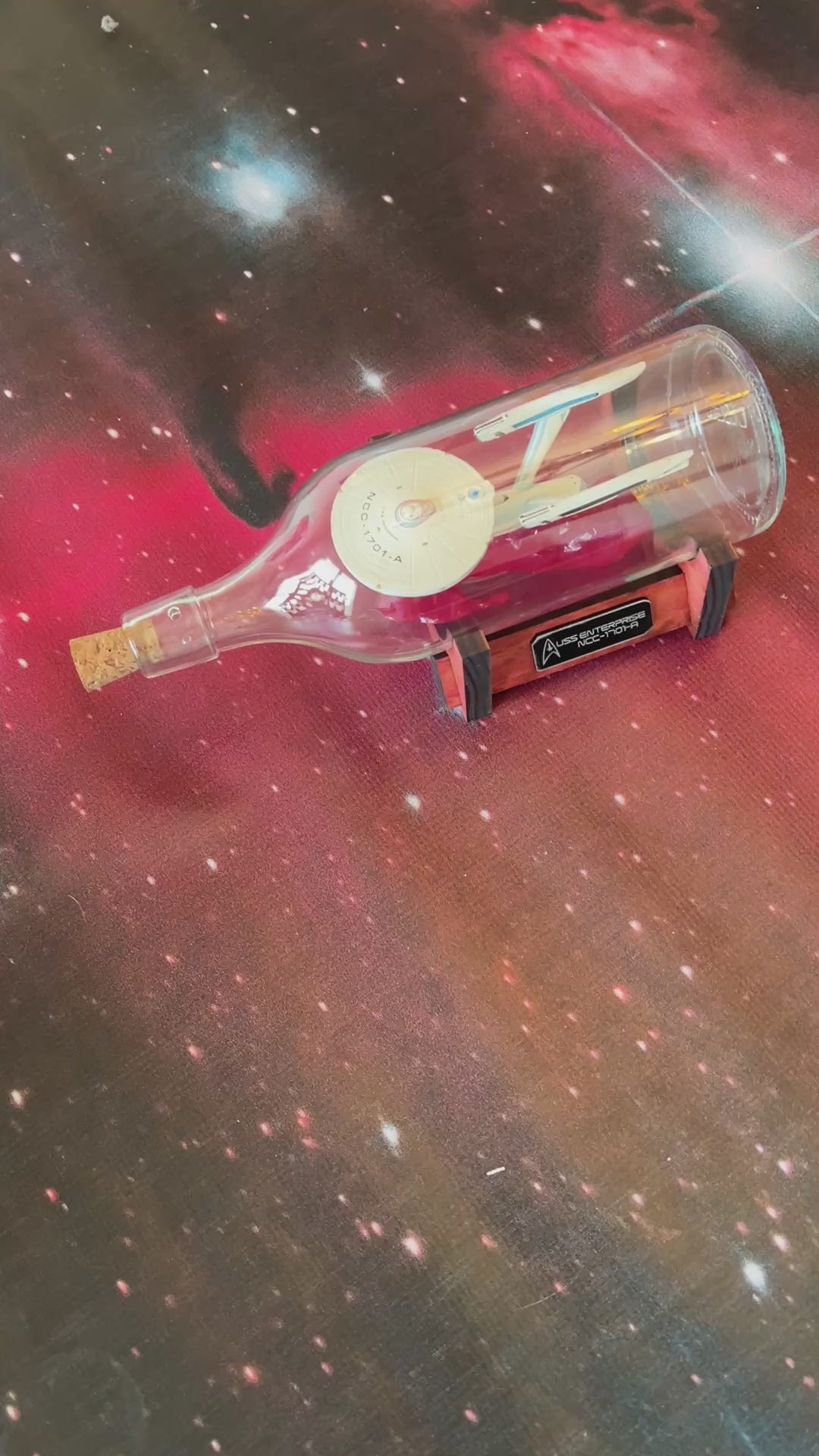 Star Trek NCC-1701-A Enterprise in a Bottle