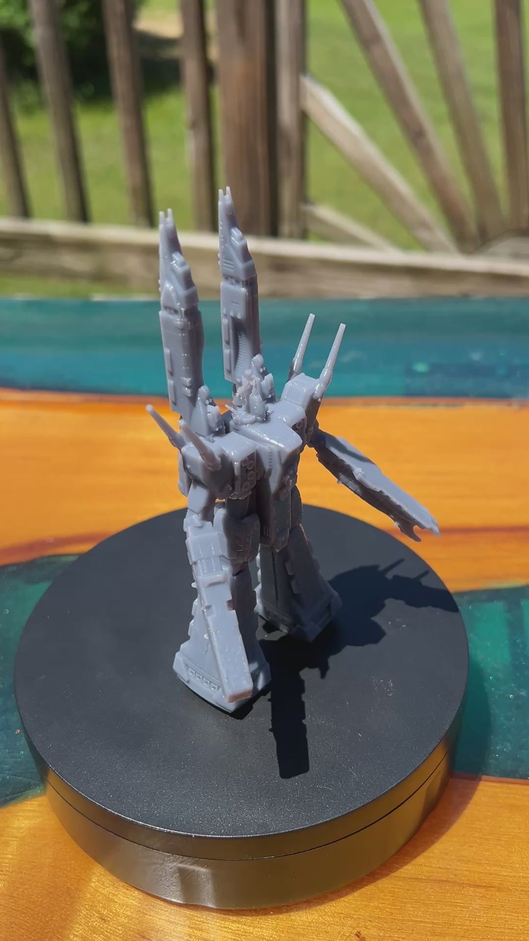 STF-1 Robot Mode Unpainted Resin Print from Vertex Nebula