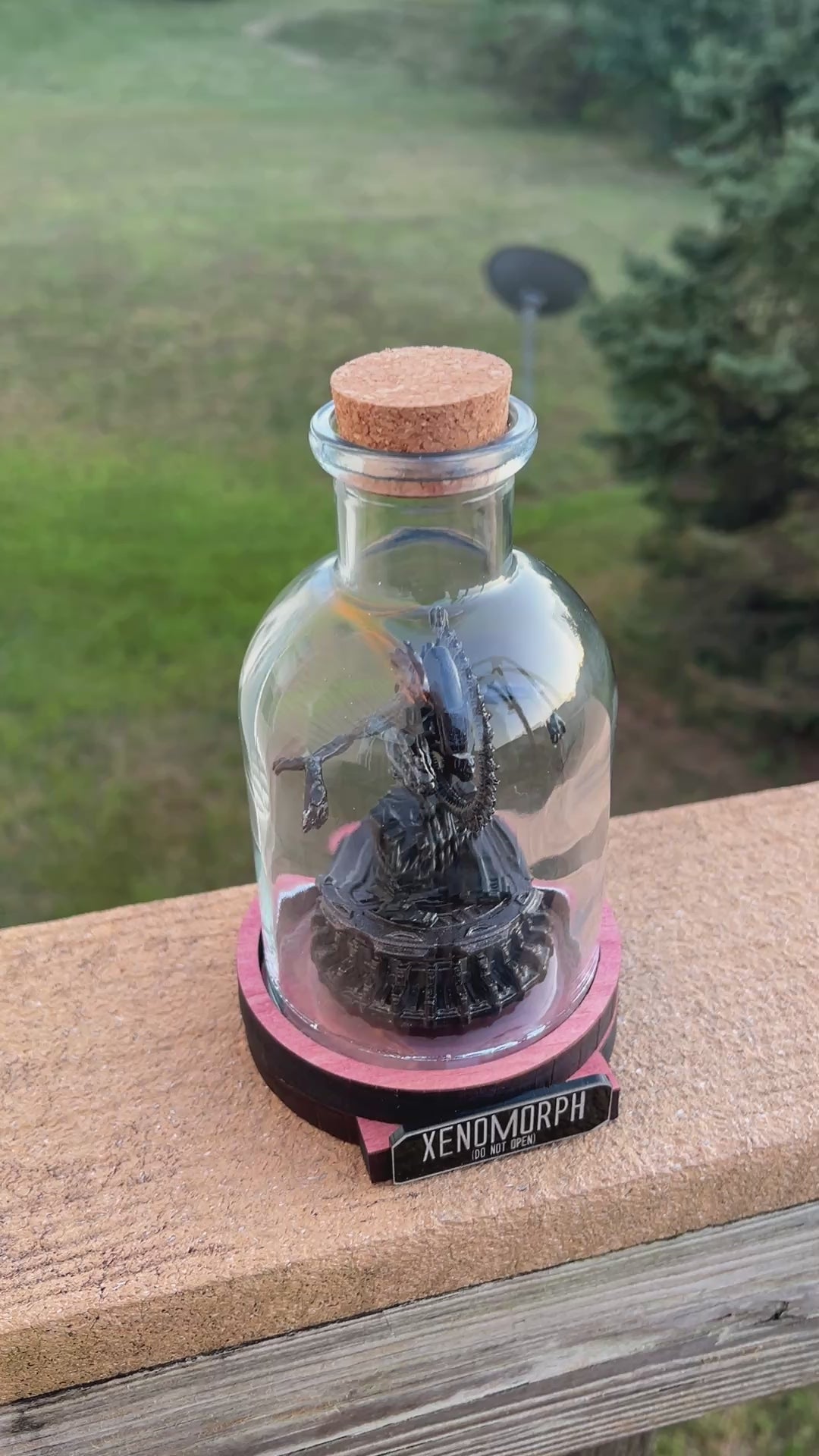 Alien Xenomorph In a Bottle