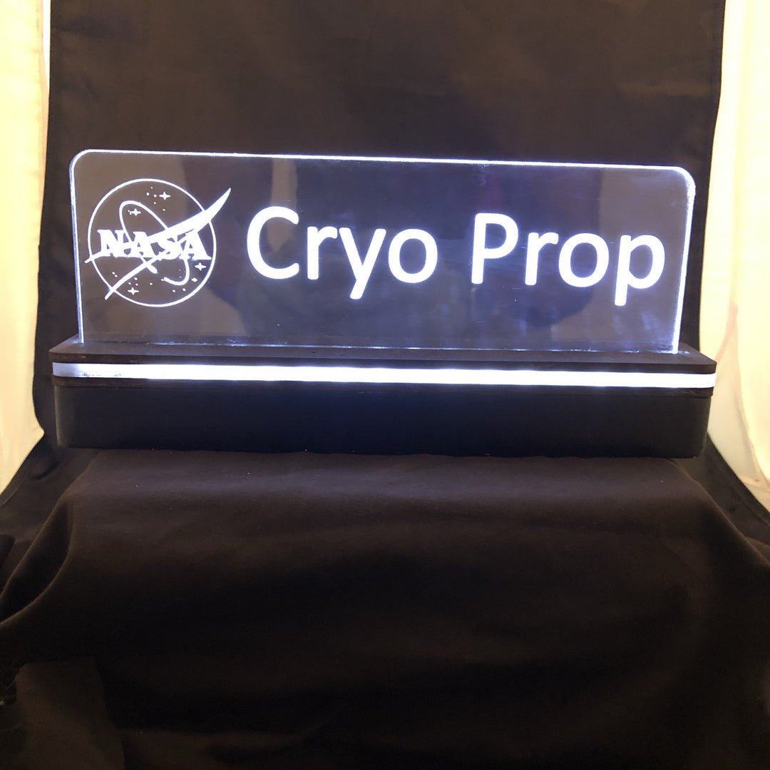 Battery Powered Lighted Acrylic Sign - Battery Fully Enclosed – CCHobbyFun