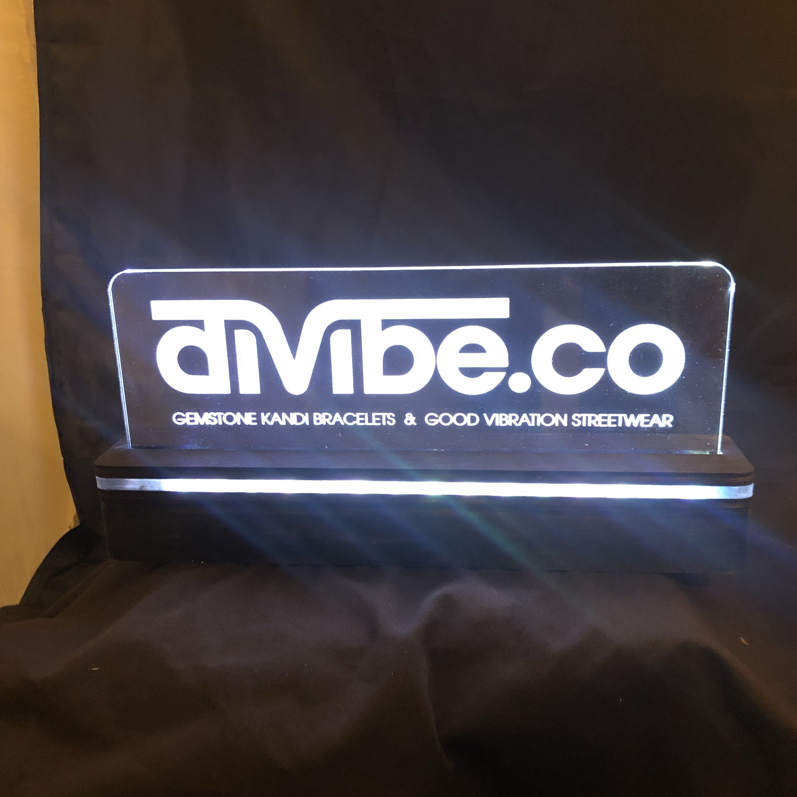 Battery Powered Lighted Acrylic Sign - Battery Fully Enclosed – CCHobbyFun