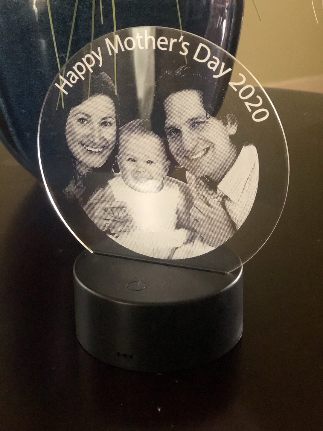 Custom Mother's Day Photo Lighted Acrylic Sign - CCHobby