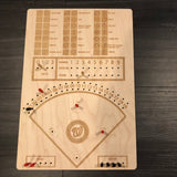 Wood Baseball Dice Game Customizable With YourTeam