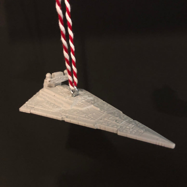 Imperial Star Destroyer Star Wars Christmas Ornament