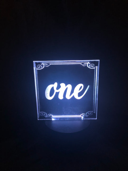 Battery Sign Led Custom 4.5” Battery Operated Lighted Signs – CCHobbyFun