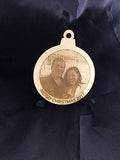 Customized Wood Christmas Ornament with Your Photo