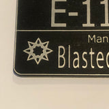 E-11 Star Wars Blaster Plaque