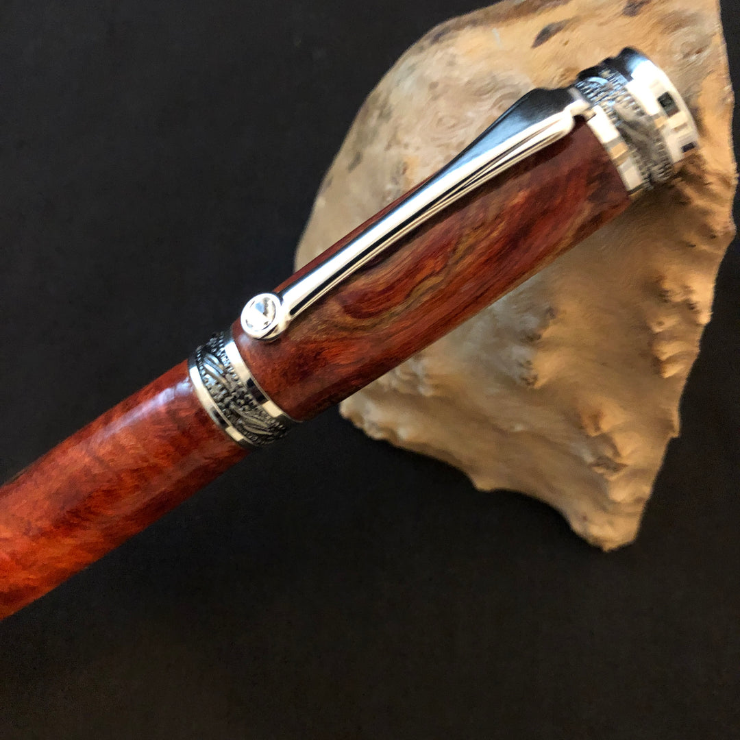 Majestic Rollerball Pen with Maple Burl