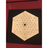 Settlers of Catan Blank Game Board Set with Number Tokens and Border Pieces - CCHobby